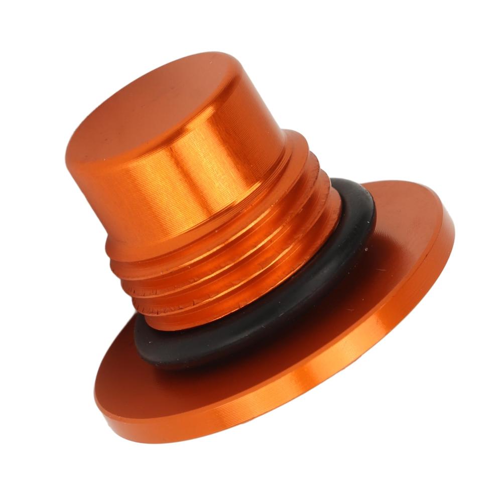 Hochwertiger Öleinfülldeckel aus Aluminiumlegierung für RC390 390 250 200 125 Motorräder (ORANGE) – Leichtes Design präzise Passform und langlebige Konstruktion für optimale Leistung. Schützen Sie Ihren Motor mit Stil