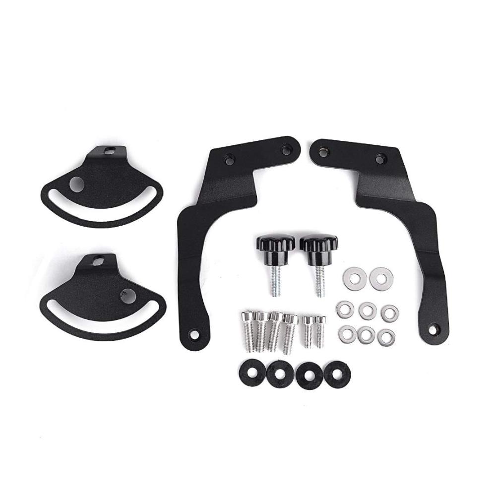 Premium Scheiben- & Windabweiser-Halterung für BMW R1200GS R1250GS - Ultimativer Schutz vor Wind & Witterung - Einfache Montage & Langlebigkeit garantiert