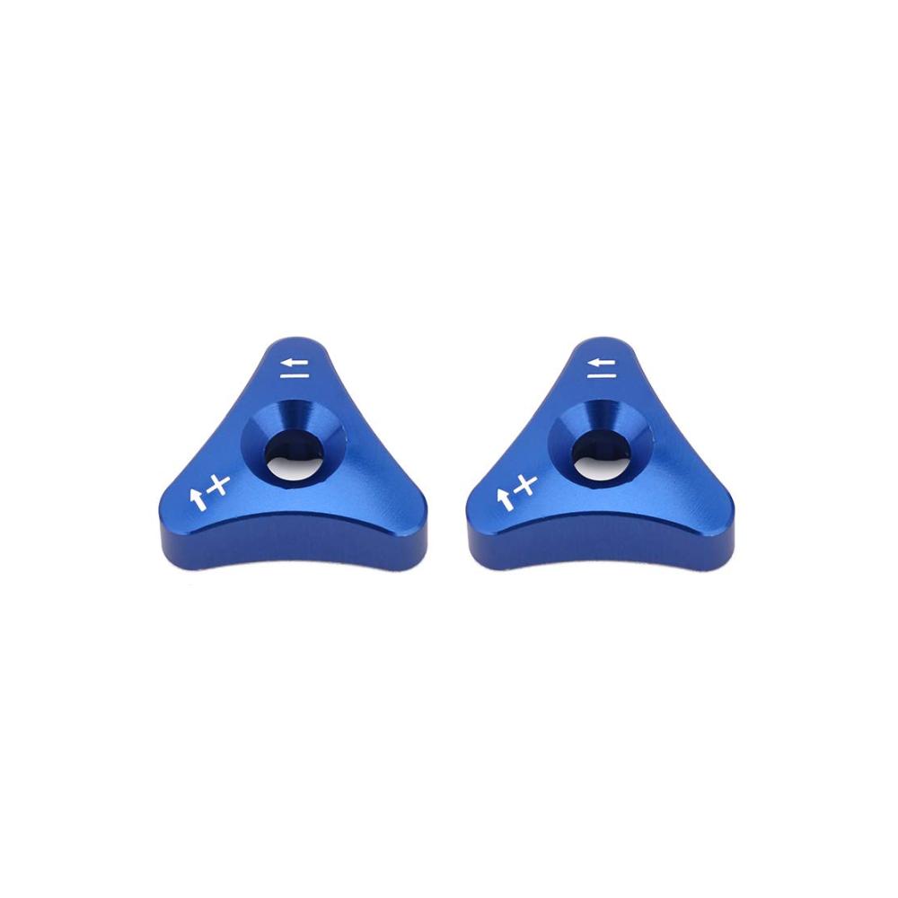 Optimieren Sie die Leistung Ihres Motorrads mit hochwertigen Kleinteilen! Blaue Gabelknauf-Einsteller für Husaberg u SX SX-F EXC XC-W passend für 125-530cc Supermoto SMC 690 Enduro. Verbessern Sie Ihre Fahrt jetzt