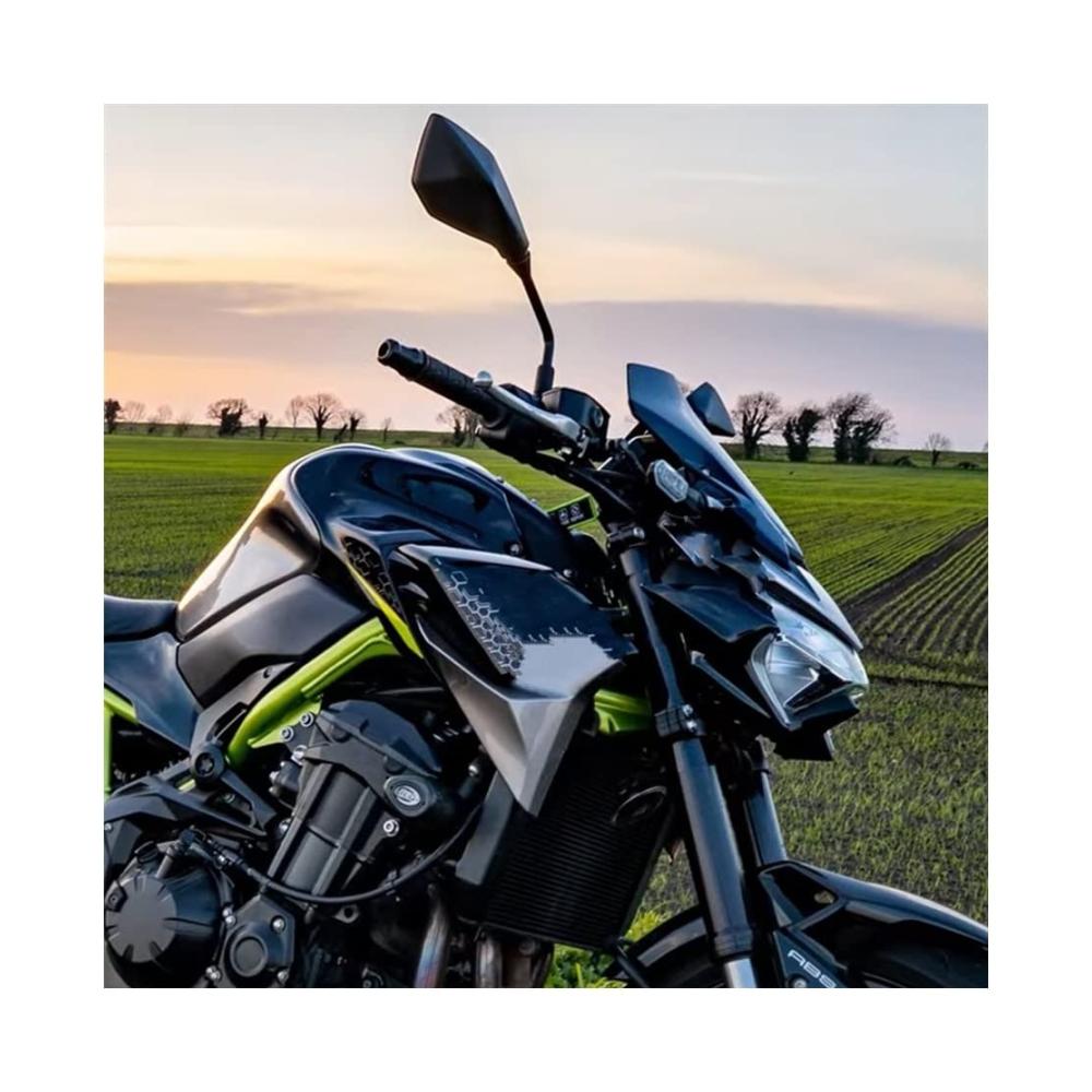 Hochwertige Motorrad-Windabweiser für Kawasaki Z900 (2020–2022) | Effektiver Schutz vor Wind | Einfache Montage | Verbessertes Fahrerlebnis | Windschutzscheibe Zubehör für Z 900