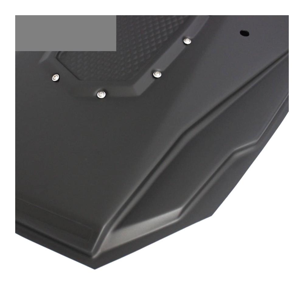 Verbessern Sie das Aussehen Ihres Fahrzeugs mit hochwertiger ABS-Schwarz-Motorhaube! Passend für Mazdas BT50 BT-50 2012–2020. Inklusive Schrauben. Perfektes Autozubehör