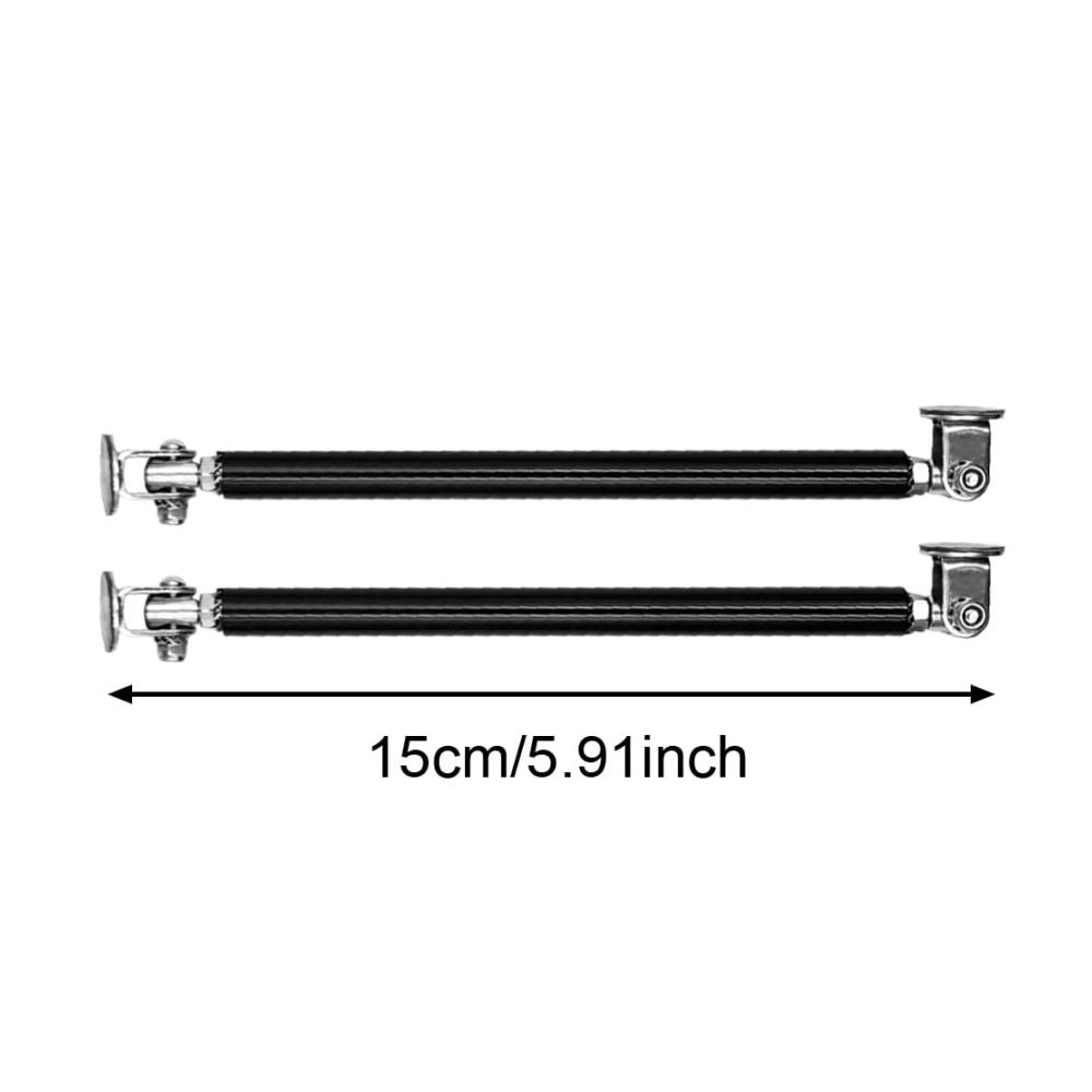 Zaphara 1 Paar Universal Auto Stoßstange Lippensplitter D Diffusor Strebe Tie Racing Front (schwarz) – Verbessern Sie Ihren Look und Ihre Leistung mit hochwertigen Stoßfängern
