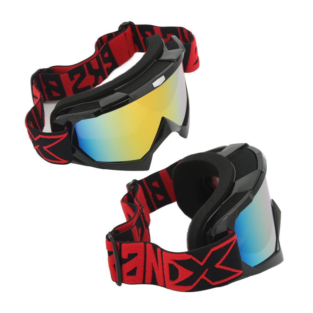 Stylische Motorradbrille für Abenteuer Verstellbare Offroad-Brille zum Motorradfahren Skifahren Bergsteigen & mehr! Perfekt für Motocross ATV & mehr