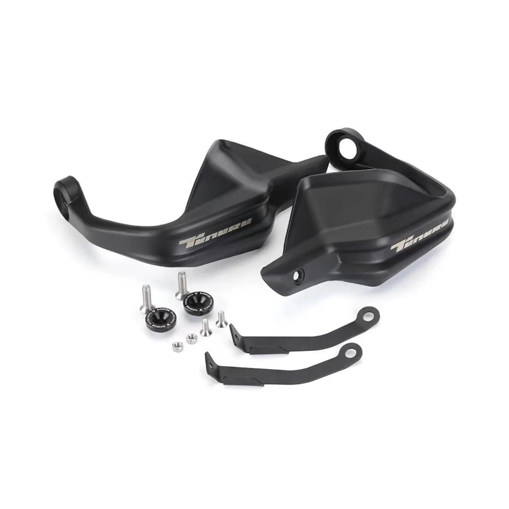 Motorrad-Handschutz & Windschutzscheibe Set für TENERE 700 XTZ - Hochwertiges Schild und Schutzfolie - Optimale Passform für Rally T7 2019-2023 - Schützen Sie sich vor Wind und Wetter