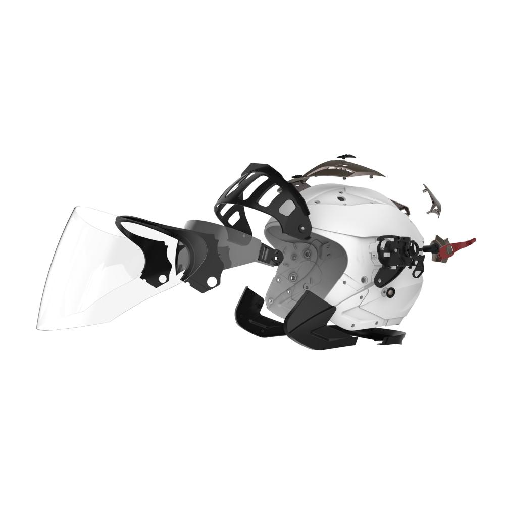 Stylischer Jethelm Rollerhelm Chopper Helm - Hochwertiger YEMA YM-627 Motorradhelm ECE mit Doppelvisier Sonnenblende für Damen und Herren. Maximale Sicherheit und Komfort