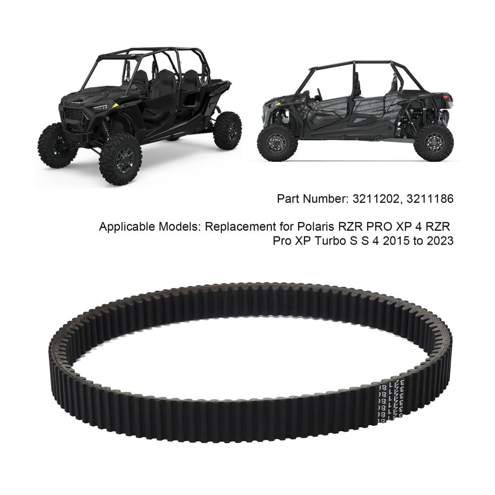 Premium Antriebsriemen Set für RZR PRO XP Turbo S | Langlebiger Ersatz 3211202 3211186 | Verbesserte Leistung und Zuverlässigkeit | Jetzt bestellen