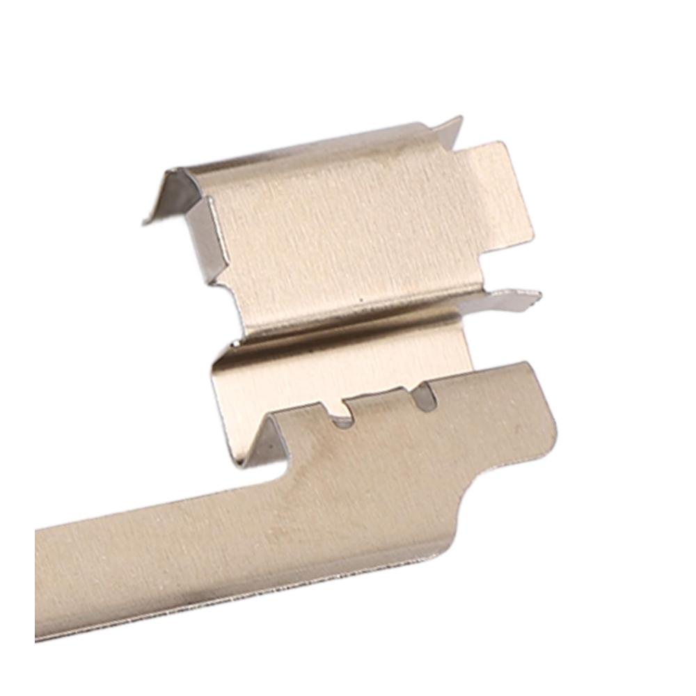 Upgrade deine Bremsleistung mit BPF1648C Stabilen Vorderrad-Bremsbelag-Bremssattel-Clips für Clio | Reduziere Geräusche effektiv | Einfache Installation | Langlebigkeit garantiert | Verbessere deine Fahrt jetzt