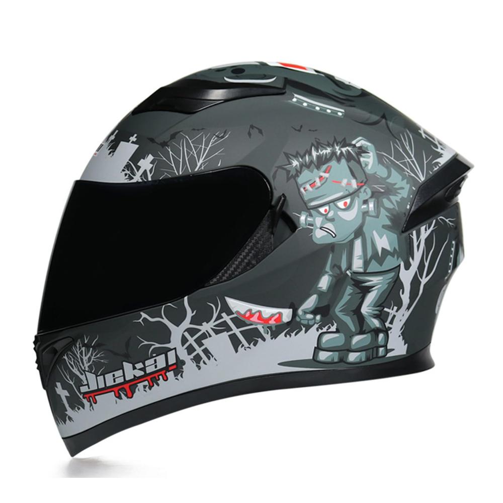 Leichter Integralhelm mit ECE/DOT-Zulassung - Antibeschlag-Doppelvisier für Männer und Frauen - Ultimativer Schutz beim Motorradfahren