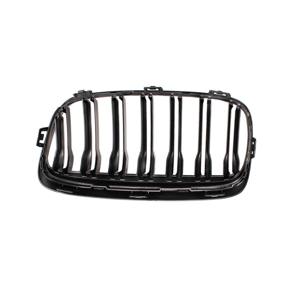 Entdecken Sie Stil und Qualität Hochglanzschwarz Doppellamellen Frontstoßstangengrill-Set für BMW 2er F45 Active Tourer & 2er F46 Gran Tourer Vorfacelift. Verleihen Sie Ihrem Fahrzeug einen einzigartigen Look mit diesen 2-teiligen Frontgrill Mesh. Exklusives Design für BMW-Enthusiasten. Perfekte Passform und einfache Installation. Verbessern Sie die Ästhetik Ihres Fahrzeugs und setzen Sie ein Statement auf der Straße. Hergestellt aus hochwertigem Material für Langlebigkeit und Eleganz. Geben Sie Ihrem BMW den Look den er verdient. Bestellen Sie jetzt und erleben Sie die Fusion von Stil und Funktionalität
