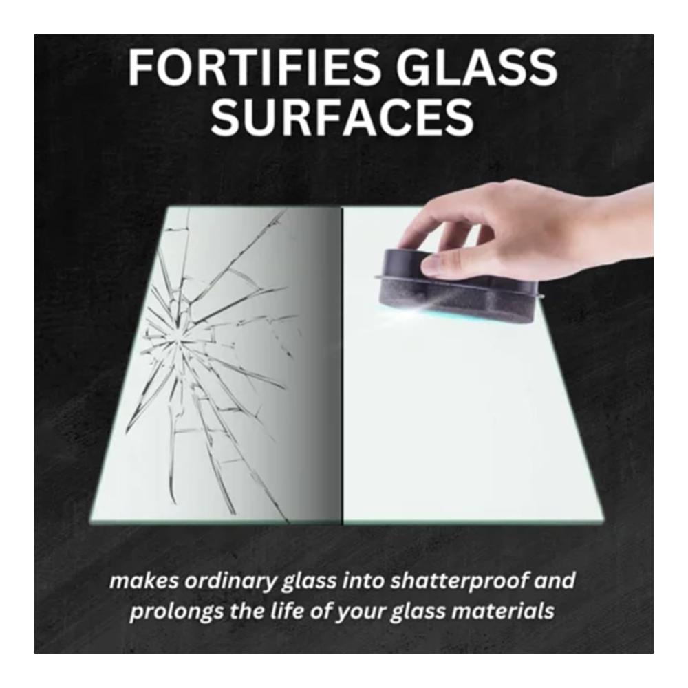 2/3/4/5PCS Scheibenreinigungspolituren Nano Coat One Way Mirror für Auto und Glasfenster - Klare Sicht mit Visionlex Nano-Beschichtung (3 Stück