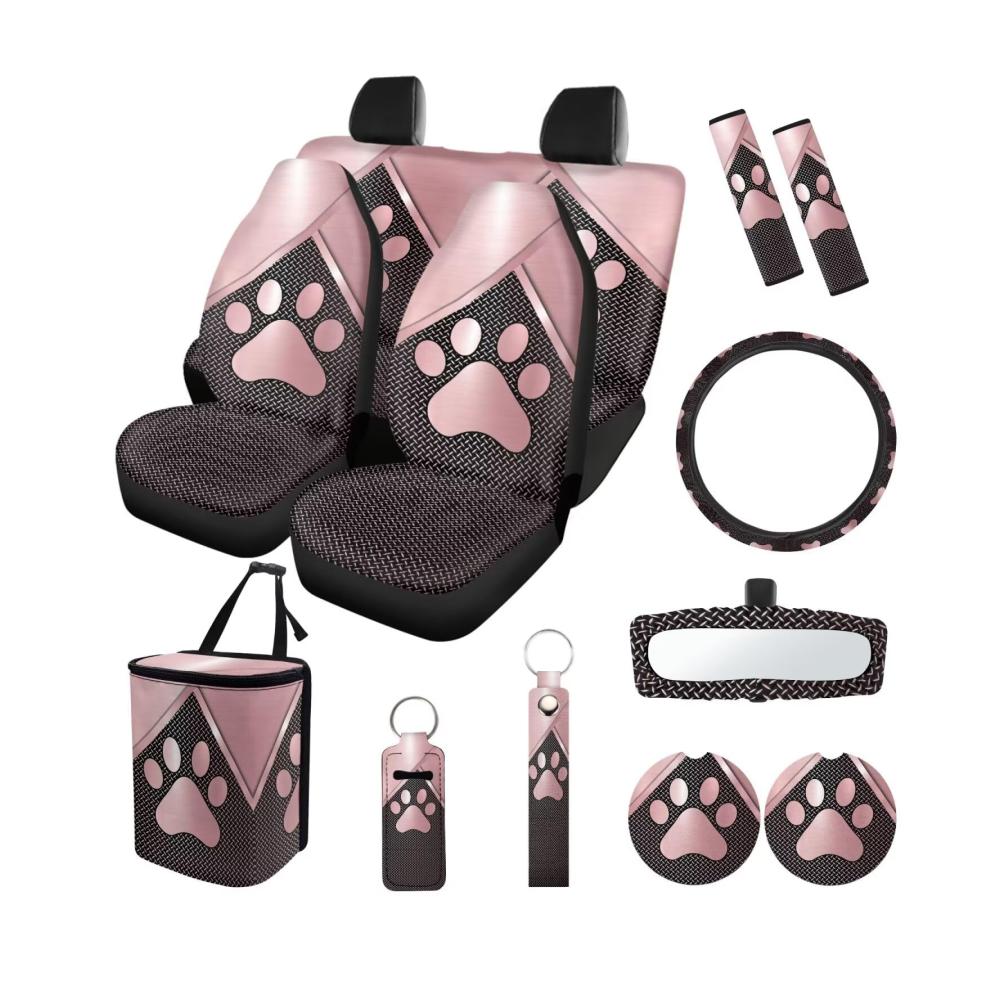 Hundepfote, Kunstmetall, Rosa