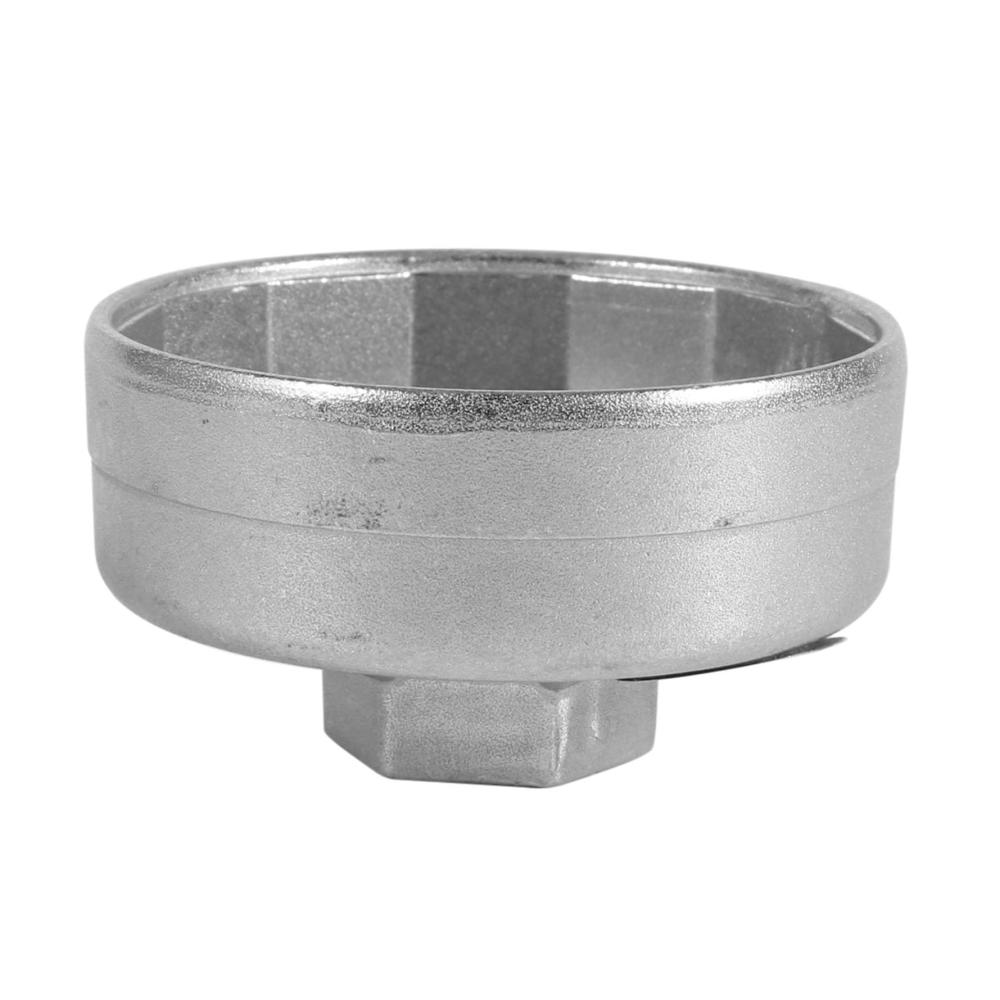 Hochwertiger Ölfilterdeckelschlüssel 65 mm mit 14 Rillen - Leichtes und strapazierfähiges 901 Aluminium - Präzises Auto-Steckschlüssel Entferner Werkzeug für einfache Ölwechsel. Sichere dir jetzt diesen unverzichtbaren Helfer