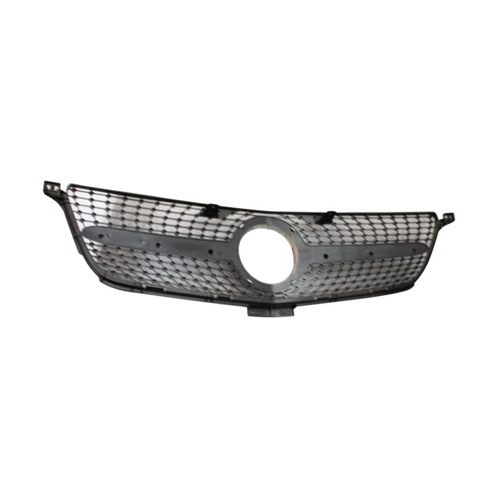 Entdecken Sie Eleganz und Leistung Front- & Kühlergrille Upgrade für Ihren Mercedes Benz W166 ML Class 2012-2014 - Racing Billet Bumper Grill mit Diamantmuster für einen atemberaubenden Facelift. Perfekte Kombination von Stil und Qualität für Ihren Wagen