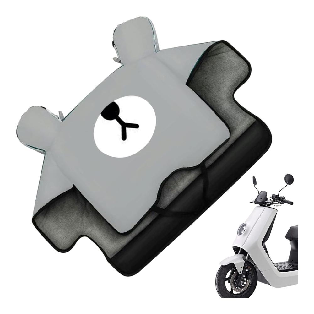 Schutzleisten für Fahrräder – Wasserdichter Beinschutz aus Stoff & Samt | Universeller Winter-Scooter-Schutz | Thermischer Motorrad-Beinschutz für Elektrofahrräder und Motorräder