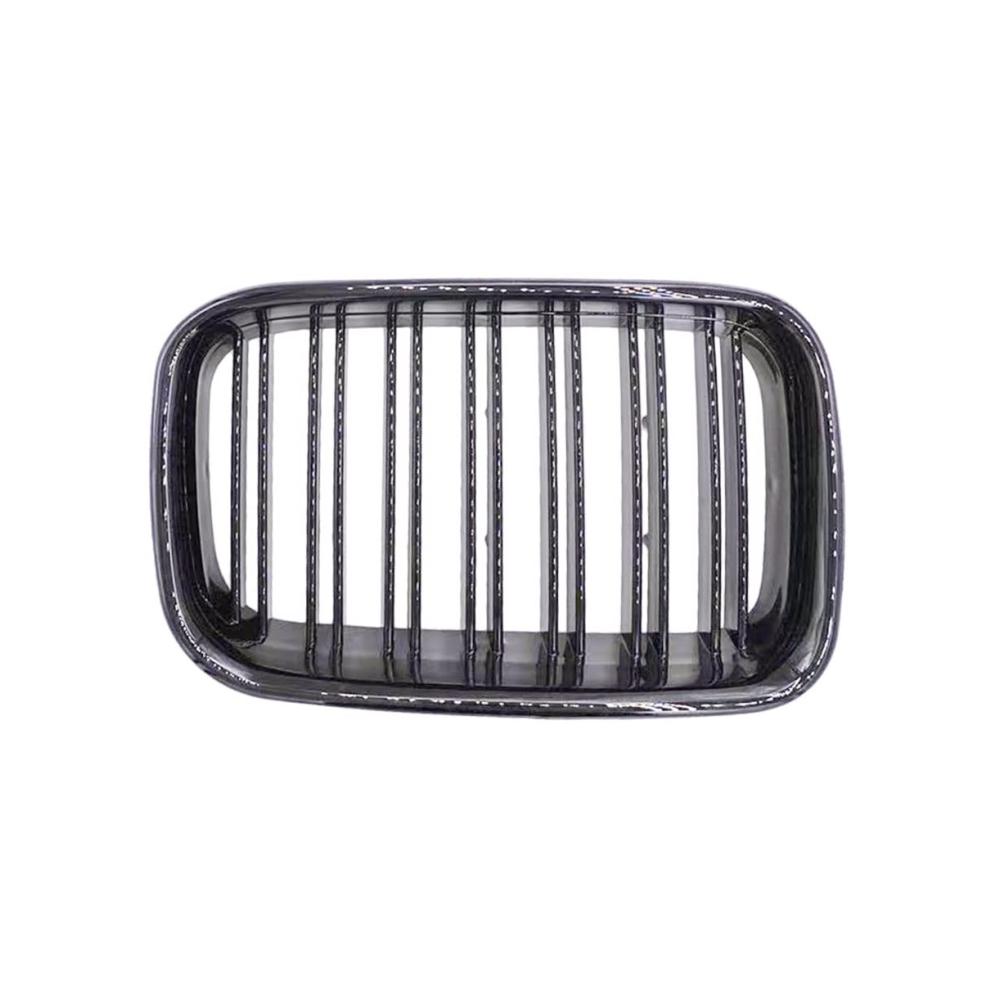 Entdecken Sie Stil und Qualität 2er Set Glänzend Schwarz Front- & Kühlergrille mit Dual Slat Linien für BMW 3er E36 1992-1996. Erneuern Sie den Look Ihres Autos mit diesem hochwertigen Front Hood Grill. Perfekte Passform und zeitloses Design für echte Fahrzeugliebhaber. Upgrade jetzt und verleihen Sie Ihrem BMW einen beeindruckenden Look