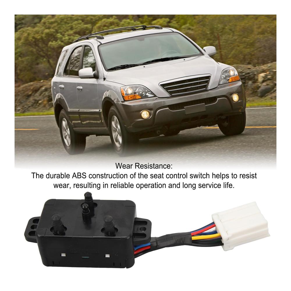 Ersetzen Sie Ihren Kia Sorento Druckschalter jetzt! Hochwertiger elektrischer Steuerschalter für den vorderen linken Sitz | 8-Wege-Sitzschalter 88199 3E420 Ersatzteil