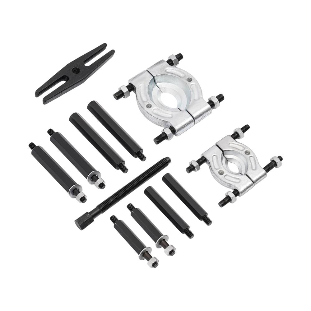 12-teiliges Lagerabzieher-Set | Profi Polradabzieher Werkzeugset inkl. Koffer | Universal Abzieher für Kugellager Radlager & mehr | Hochwertiges Trennmesser Satz für Mechaniker & Heimwerker