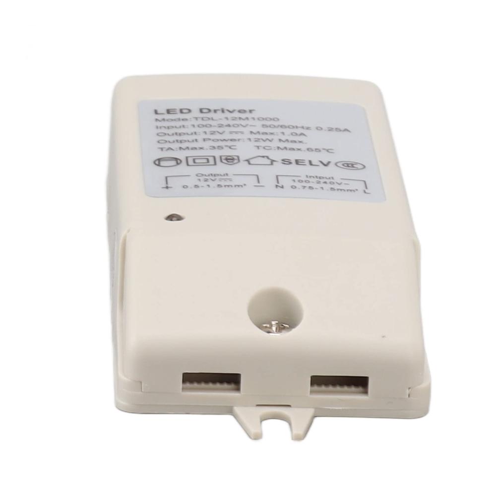 Effizienter Wechselrichter für LED-Beleuchtung | Konstantstromantrieb | Zuverlässige 12V-Stromversorgung für LED-Streifenlichter | AC 100-240V kompatibel