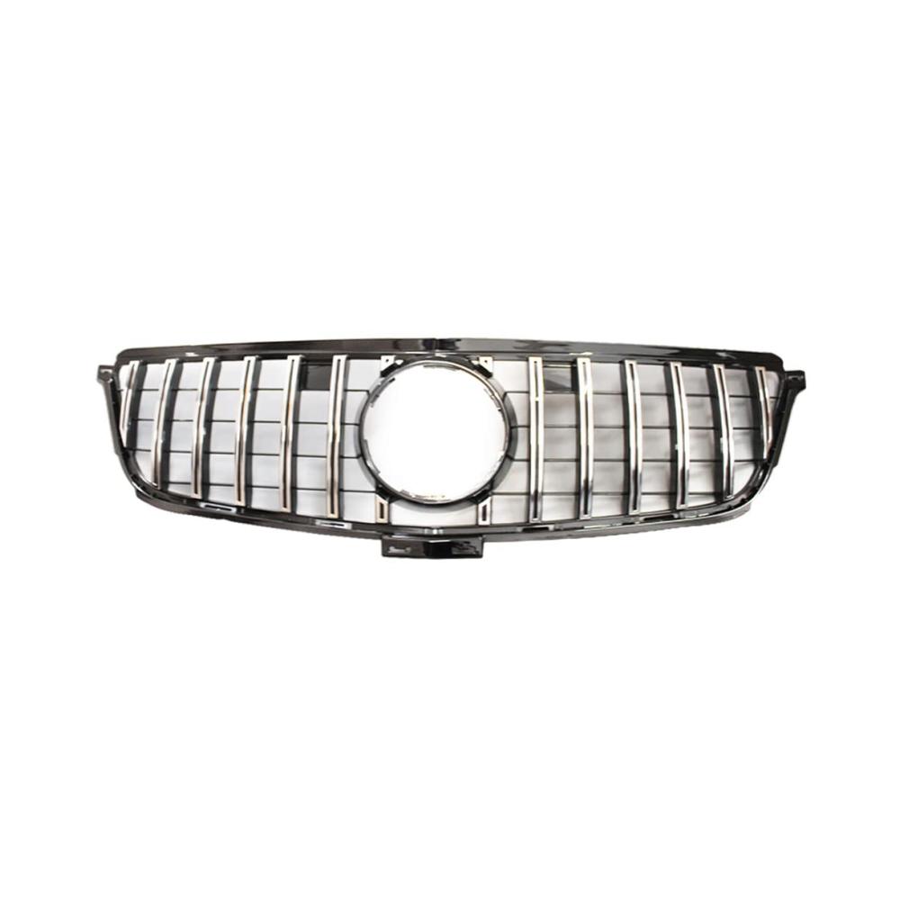 Hochwertige GT-Stil Silber Lackierte Sprühdosen für Mercedes-Benz ML-Klasse W166 ML300 ML320 ML350 ML400 ML450 2012-2015 - Perfekte Lackierung in wenigen Schritten