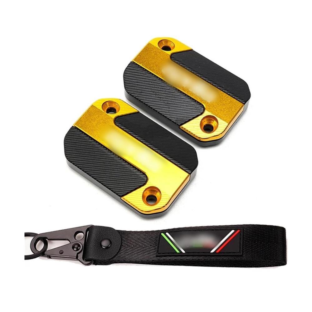 Hochwertiger Öleinfülldeckel für SRMAX250 SRMAX300 SRMAX 250 300 SRGT 200 Motorrad | Goldene Flüssigkeitsabdeckung | Präzise Passform | Hervorragende Qualität