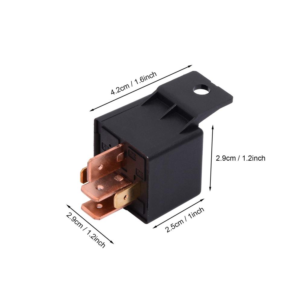 Premium-Qualität 5er-Pack Ehdis 24V 80A 5-Pin Kfz-Relais für Auto LKW Boot & Van - Zuverlässige Leistung für jedes Fahrzeug