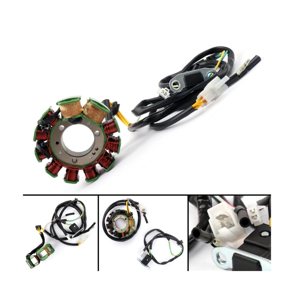 Entfachen Sie Leistung Hochwertige Zündungen mit Statorspule für Ho&nda CMX250X Rebel CMX250 CB250 Two Fifty Motorrad. Zuverlässige Magneto Stator Spule 31120-KEN-691 für optimale Fahrzeugleistung. Erneuern Sie Ihr Fahrerlebnis jetzt