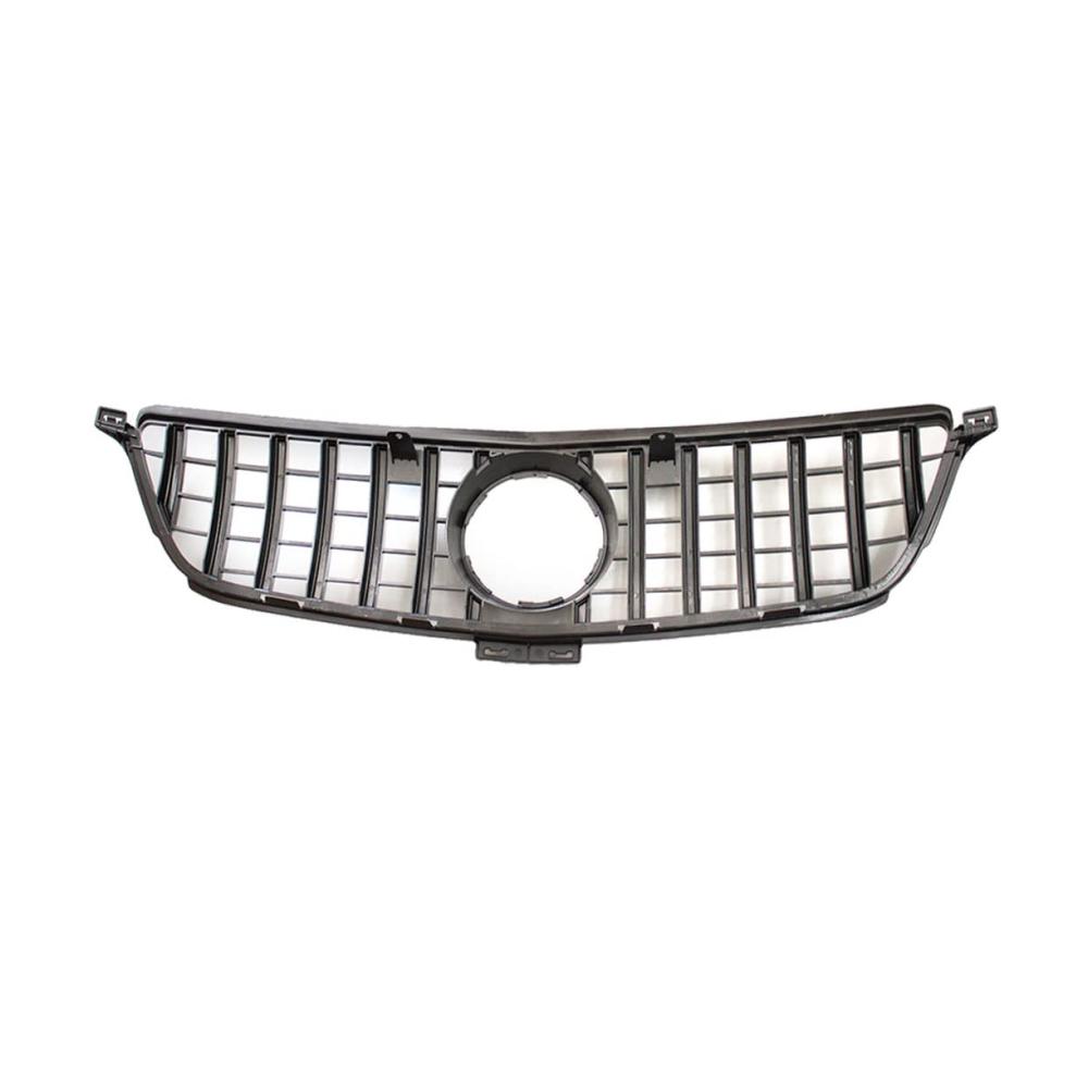 Hochwertige GT-Stil Silber Lackierte Sprühdosen für Mercedes-Benz ML-Klasse W166 ML300 ML320 ML350 ML400 ML450 2012-2015 - Perfekte Lackierung in wenigen Schritten