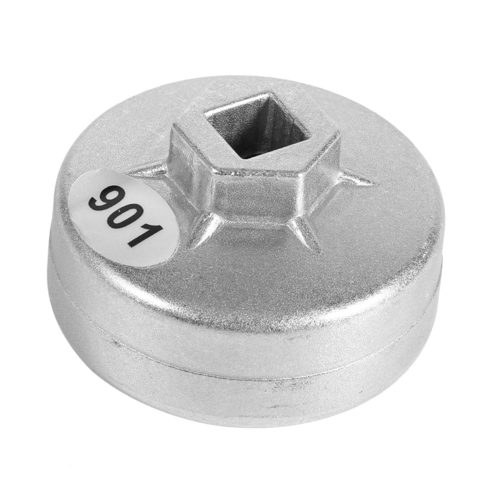 Hochwertiger Ölfilterdeckelschlüssel 65 mm mit 14 Rillen - Leichtes und strapazierfähiges 901 Aluminium - Präzises Auto-Steckschlüssel Entferner Werkzeug für einfache Ölwechsel. Sichere dir jetzt diesen unverzichtbaren Helfer