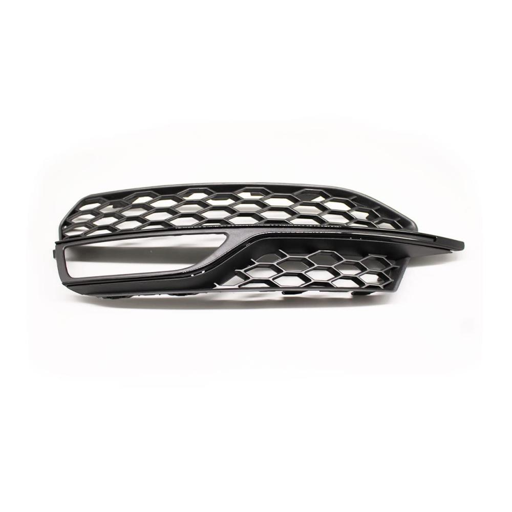 Erstklassige Glänzend Schwarz Frontstoßstange Nebelscheinwerfer Mesh Gitter für Audi A3 S-Line | Hochwertige Lüftungsgitter für A3 S3 2013-2017 | Passend für 2014-2016 Modelle
