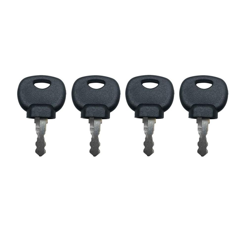 Zündkerzenschlüssel-Set 4 Stück Pflanzenschlüssel für JCB Bobcat BOMAG Manitou Traktor & 4 CAT Ersatzschlüssel 5P8500 für Bagger LKWs Loader Dozer. Ideal für Wartung und Reparatur