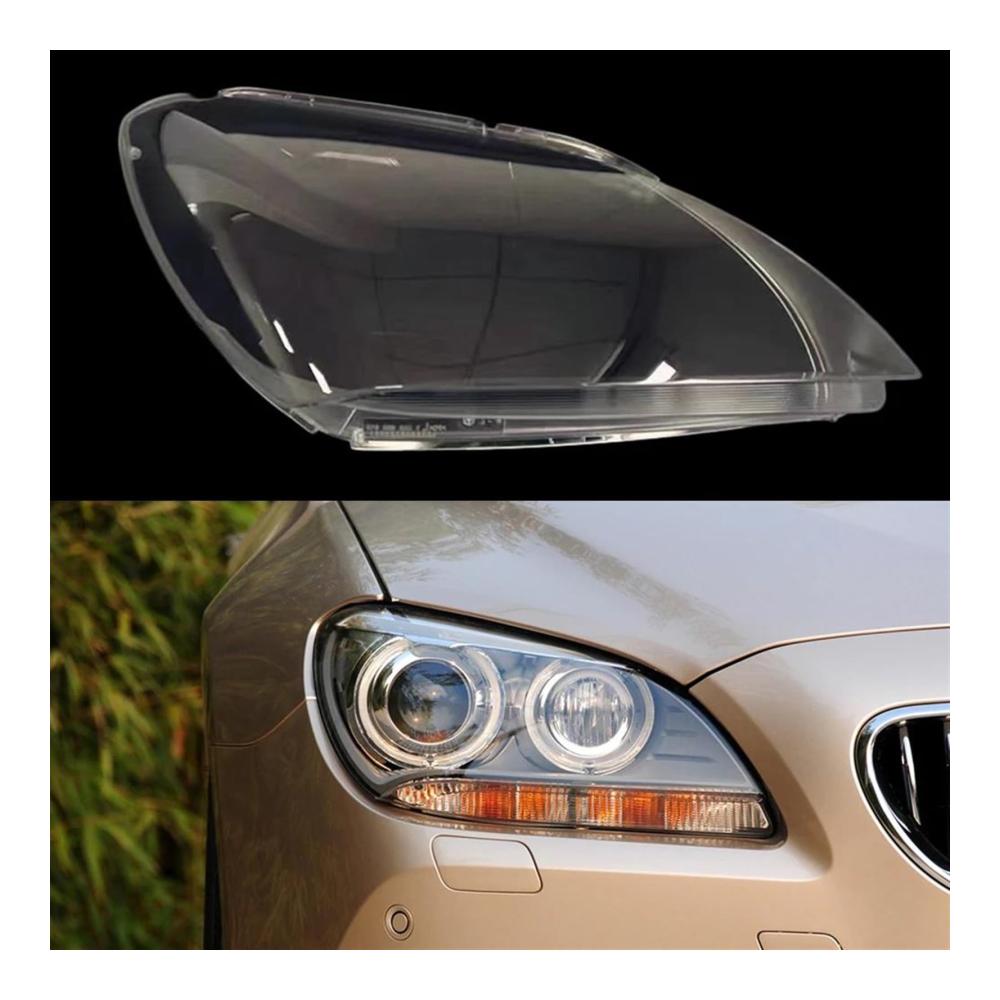 Entdecken Sie Perfektion Hochwertige Scheinwerferabdeckung für BMW 6er F06 F12 F13 2010~2014 - Präzises Lampenschirmobjektivglas rechte Seite (1 Stück) in ansprechender Farbe. Schützen Sie Ihren Frontscheinwerfer stilvoll und sicher mit unserer erstklassigen Abdeckung