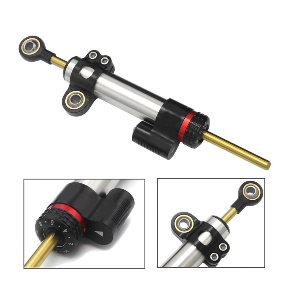 Stabilisatoren Zubehör Aluminium Lenkungsdämpfer für K&awasaki Z750 Z800 Z1000 ER6N - Höhere Sicherheit und Kontrolle