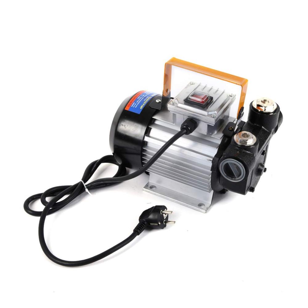 Hochleistungs-Kraftstoffpumpe 550W Bio Dieselpumpe Heizölpumpe mit Selbstansaugung 60L/min automatische Zapfpistole - Zuverlässige 230V Ölpumpe für schnelles und effizientes Tanken