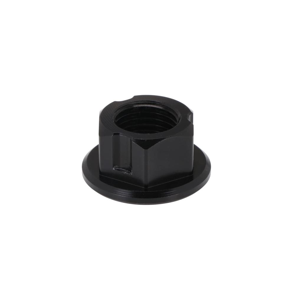 Hochwertige M12 * 1.25P Achsmutter für Sur-Ron X/X260 - Schwarz | Leichtes CNC-Aluminium | Präzise Passform | Perfekte Ersatzmutter für Elektro-Dirtbikes