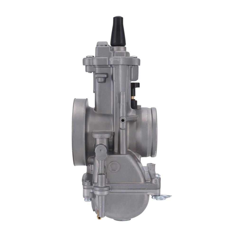 Holen Sie das Beste aus Ihrem Motorrad heraus mit dem PWK 38 mm Vergaser - Optimiertes 2-Takt Upgrade für Dirt Pit Bike ATV UTV Scooter - Leistungsstarker Kurzkörper-Vergaseranlagen
