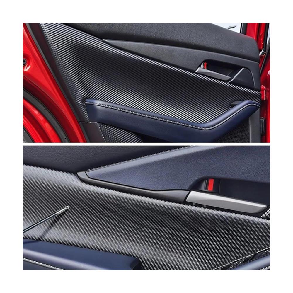 Luxus Auto Tür Armlehnenabdeckung für Mazda CX30 CX-30 2020 2021 - Elegante Leder Tür Panel Armlehnen Vorhaut Abdeckung - Schützt Ihre Armlehnen und verleiht Ihrem Fahrzeug einen Hauch von Klasse - Hochwertiges Auto Zubehör für ein komfortables Fahrerlebnis