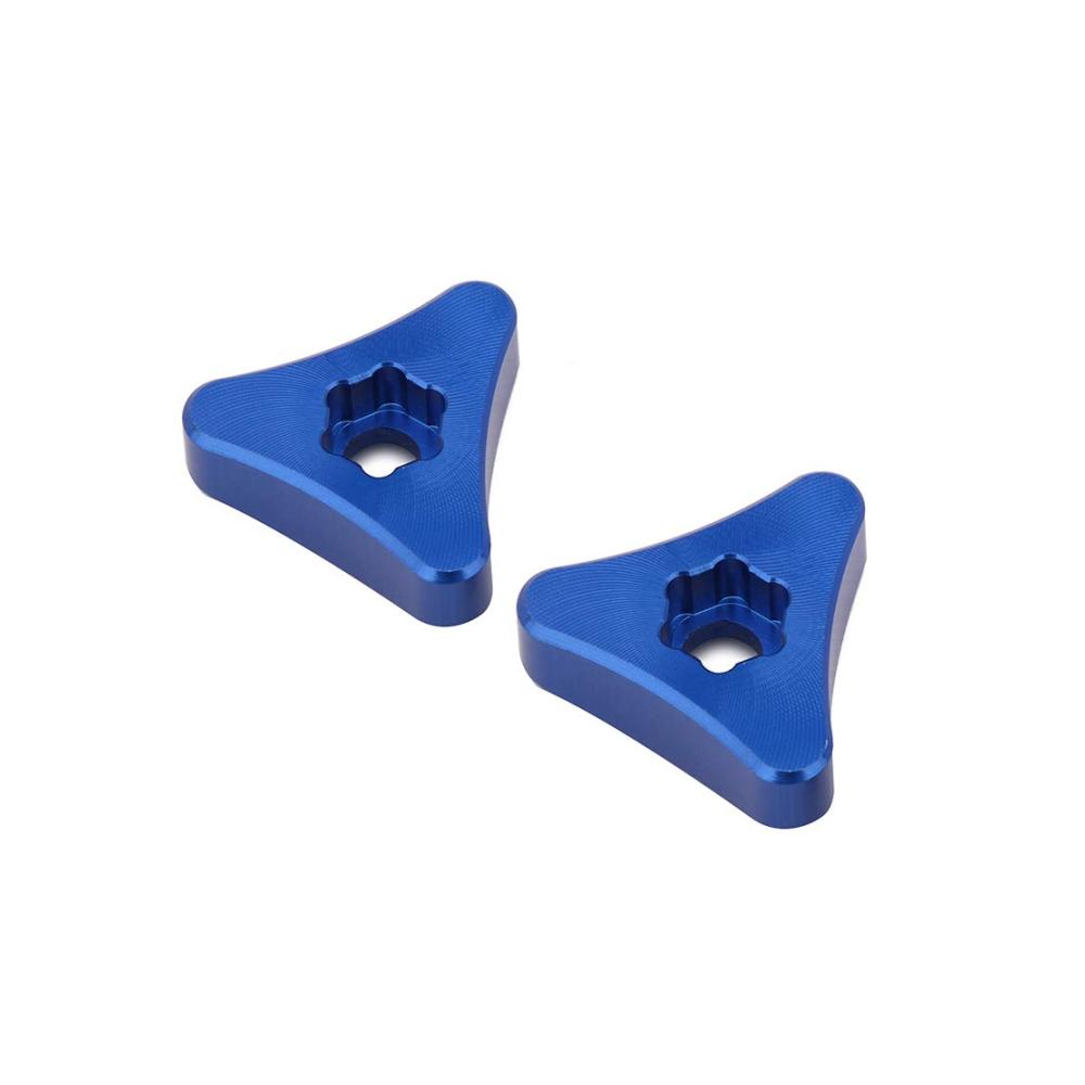 Optimieren Sie die Leistung Ihres Motorrads mit hochwertigen Kleinteilen! Blaue Gabelknauf-Einsteller für Husaberg u SX SX-F EXC XC-W passend für 125-530cc Supermoto SMC 690 Enduro. Verbessern Sie Ihre Fahrt jetzt