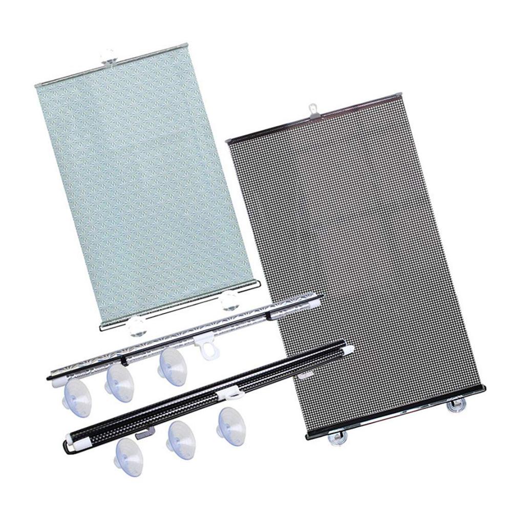 Auto Sonnenschutz Seitenscheibe für Babys | UV-Schutz Auto Windschutzscheibe Sonnenschutz | Fensterschatten in zufälliger Farbe | 49 * 197 Zoll