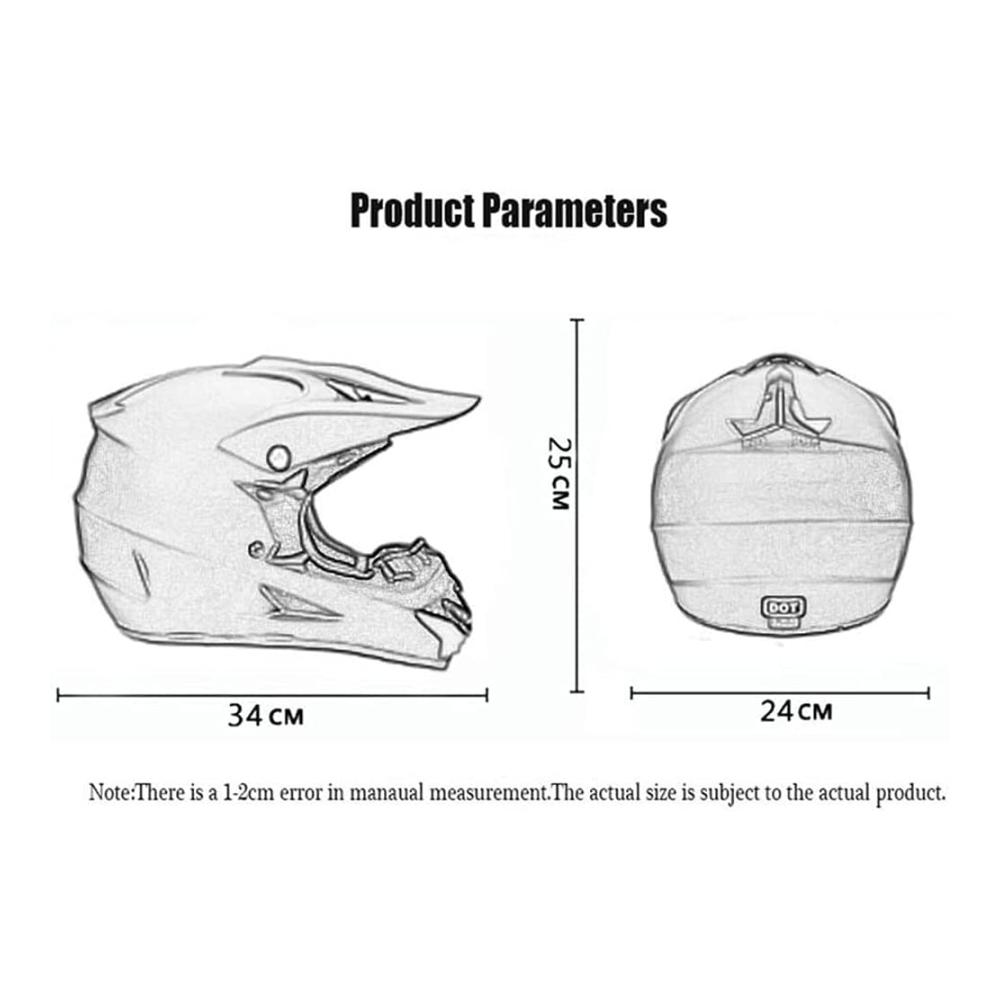Motocrosshelme für Kinder - Sicherheit und Stil für junge Abenteurer | Roller Ski ATV Helm | ECE-Zertifizierung für alle Jahreszeiten | Ideal für Motocross Fahrrad und mehr