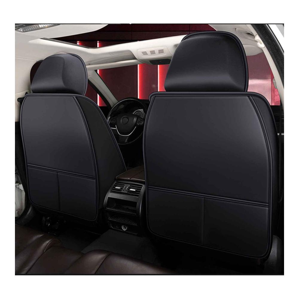 Sitzauflagen für Auto Universal Set für Ford Transit Custom (2020-2023) Leder Kissen 5-Sitz Schutz vor Wasser und rutschfest Hochwertige Sitzbezüge