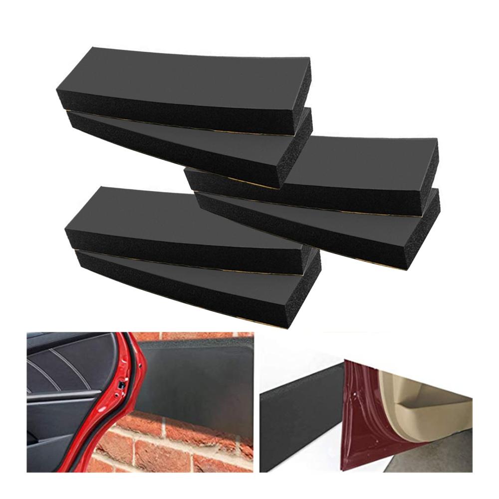 6 Stück Türkantenschoner Selbstklebend - Extra Dicker Autotür Wandschutz für Garagen und Carports - 30 x 10 x 3 cm - Robuster Türkantenschutz für Ihr Auto - Schützen Sie Ihre Fahrzeugtüren