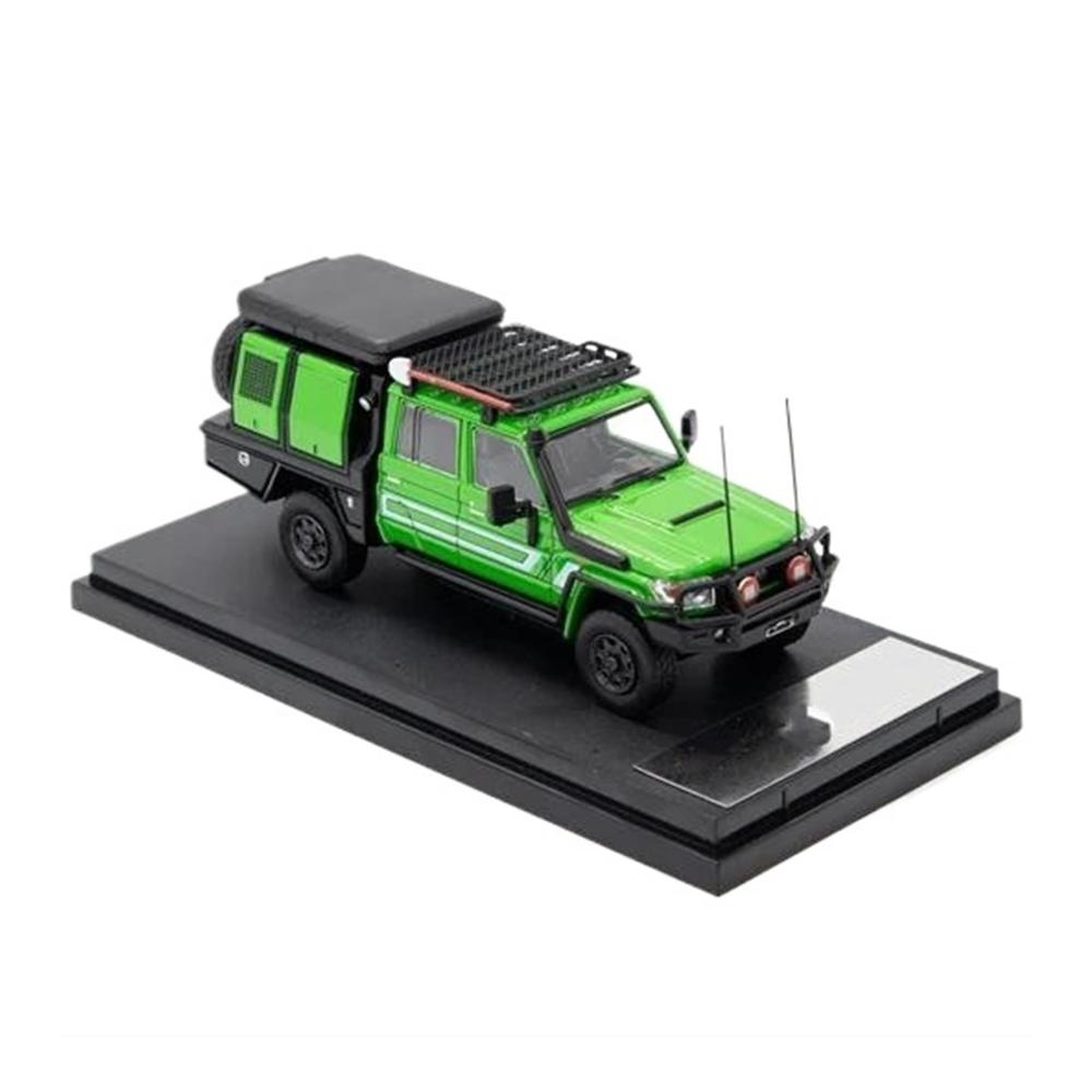 Sammlerstück Miniatur 164 Land Cruiser LC79 Pickup Doppelkabine Diecast Modellauto Ornament - Perfekt für Auto-Enthusiasten und Sammler