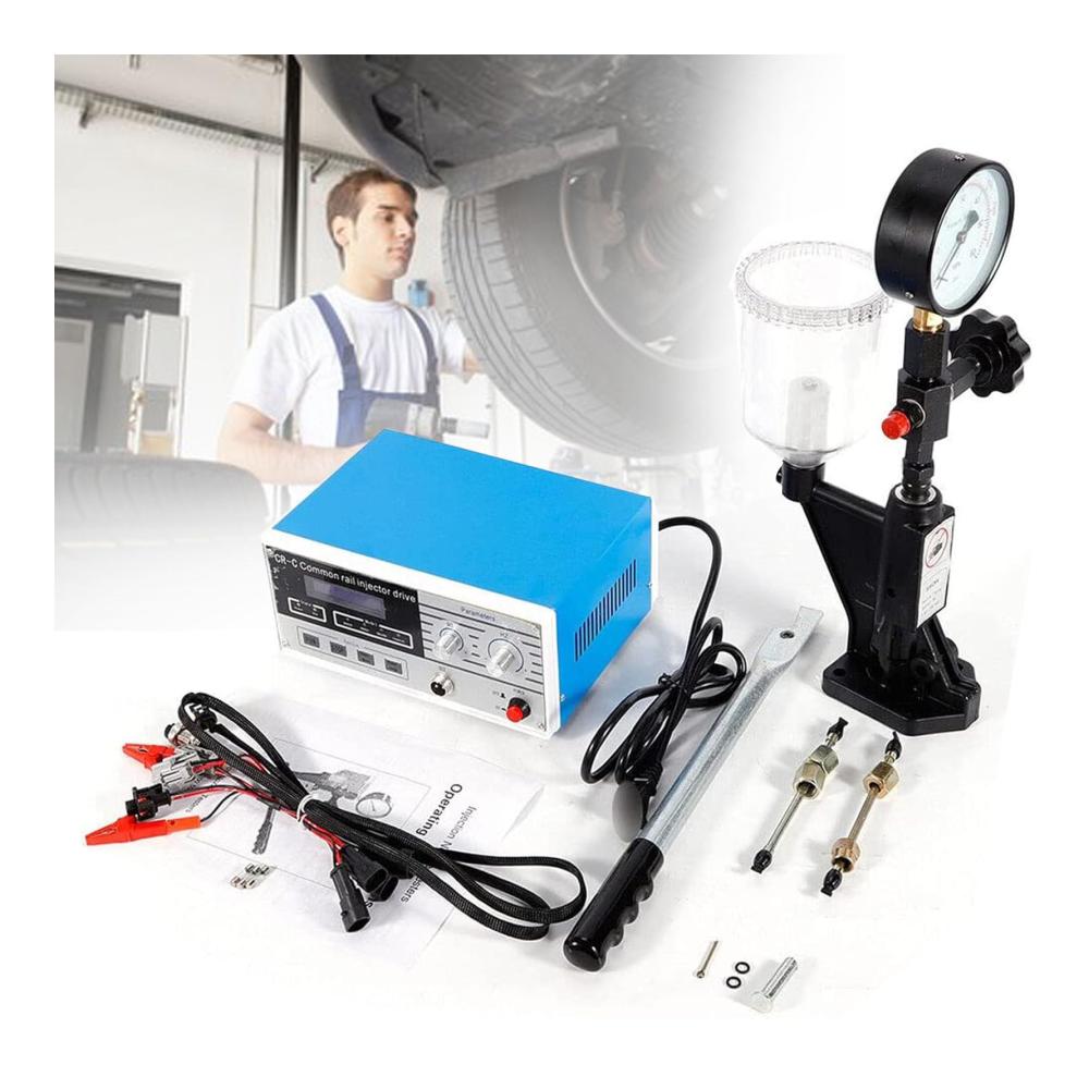 Kraftstoffdruckmesser Diesel Common Rail Injector Tester - Präzise Messung für optimale Leistung - Injektor-Testkit für Dieselmotoren - Hochwertiges Kompressionskit für Diesel-Injektoren - Einfache Diagnose und Wartung Ihrer Einspritzsysteme