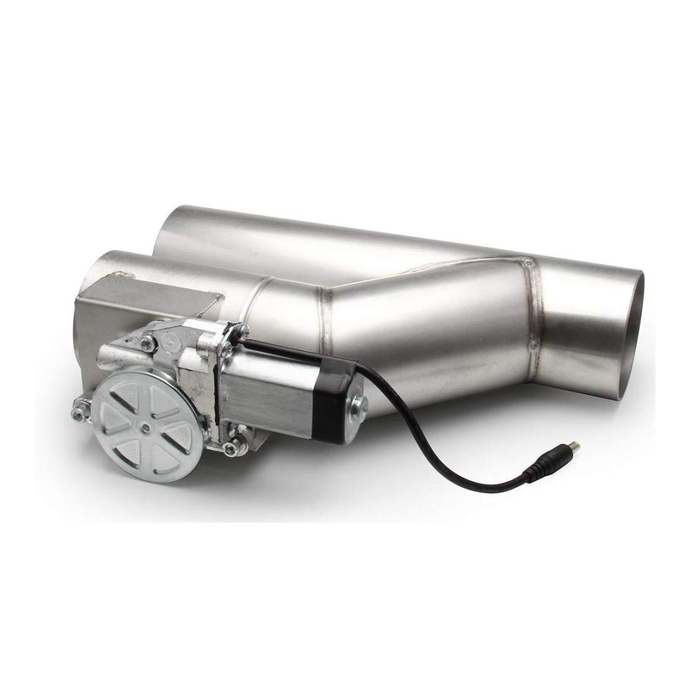 Premium Edelstahl Auto Auspuff Endrohre - Universales Zierrohr Styling für 2.25/2.5/3 Rohre + 2.5 Y-Design Adapter - Hochwertige Verarbeitung & glänzendes Finish - Verbessern Sie Ihren Auspuff heute