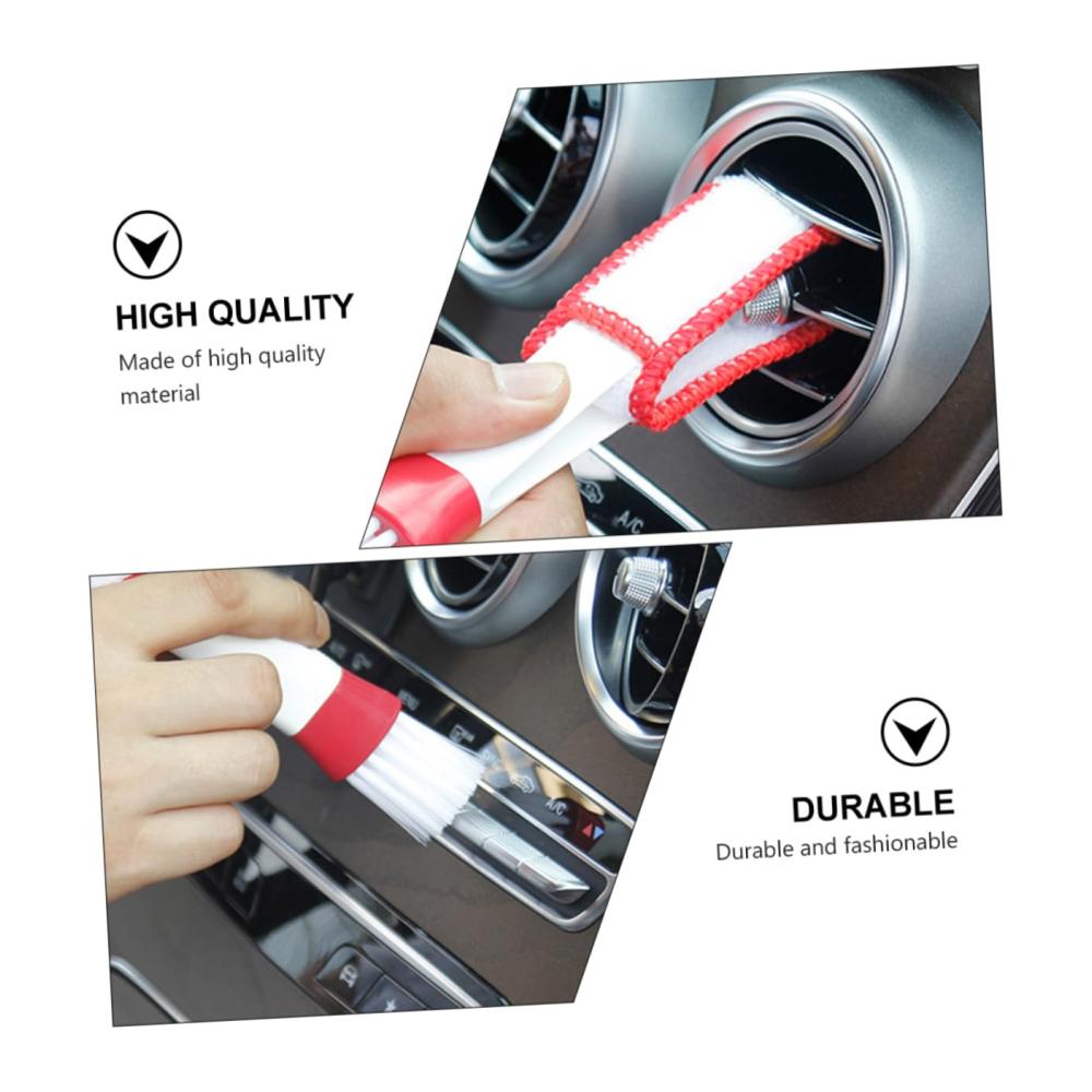 Entfernen Sie mühelos Staub und Schmutz! 3er-Set Auto Spaltbürsten mit Superfeiner Faser für Auto-Innenraumreinigung Lüftung Lampenschirm und mehr! Ideal für Jalousien und Tastaturen