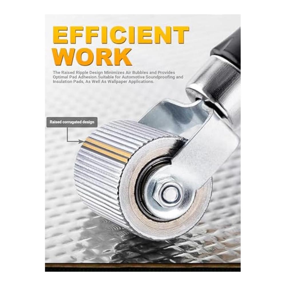Maximale Effizienz Profi-Applikator für Isolierung & Schalldämmung - Inklusive 3 Wärmedämmungsmatten 6/20/40 mm. Perfektes Werkzeug für präzise Anwendung und besten Schutz