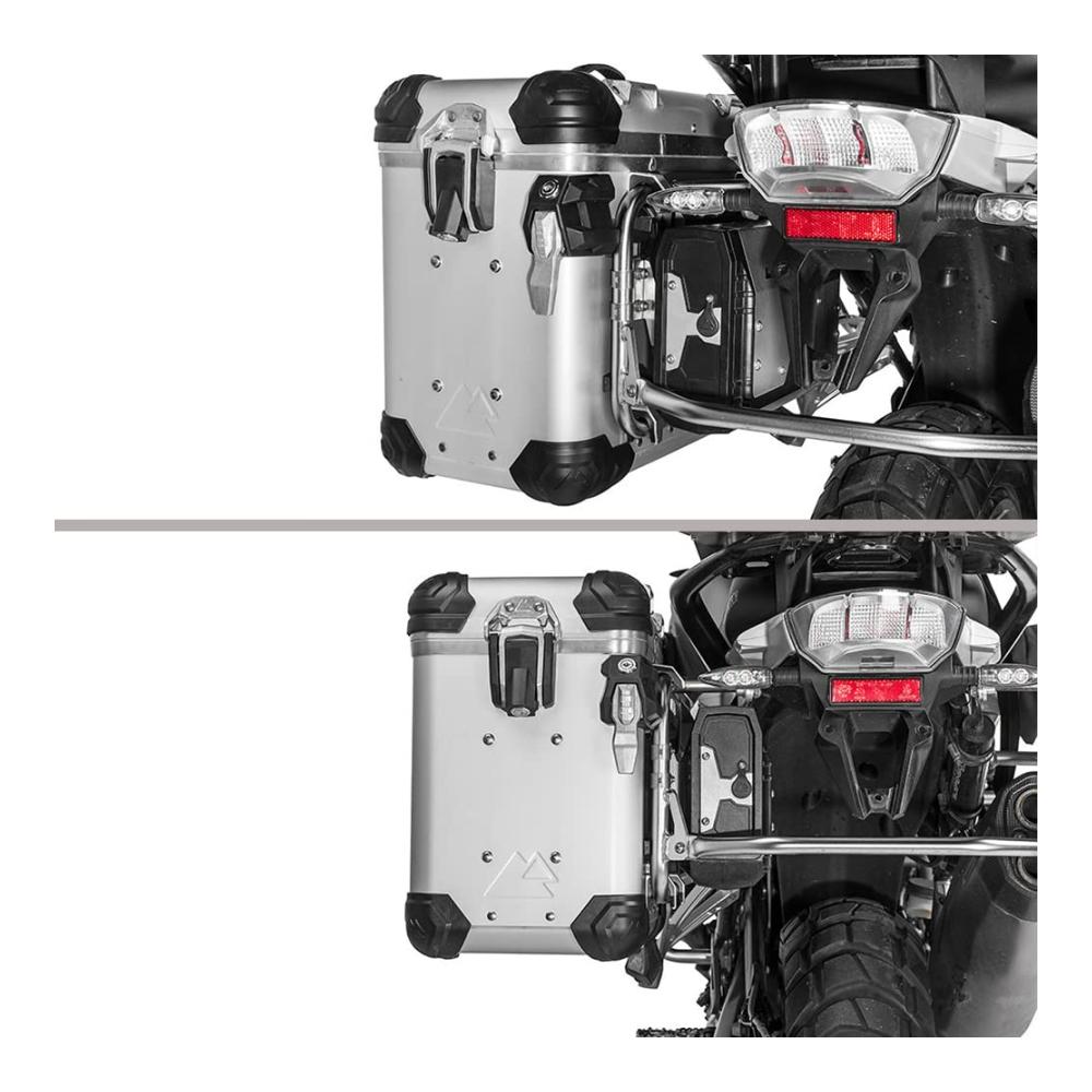 Tankschutzhauben Hochwertiger Werkzeugkasten für BMW R1250GS R1200GS LC & ADV | Passend für F850GS F750GS | Erste-Hilfe- / Breakdown-Kit-Toolbox in Rosso