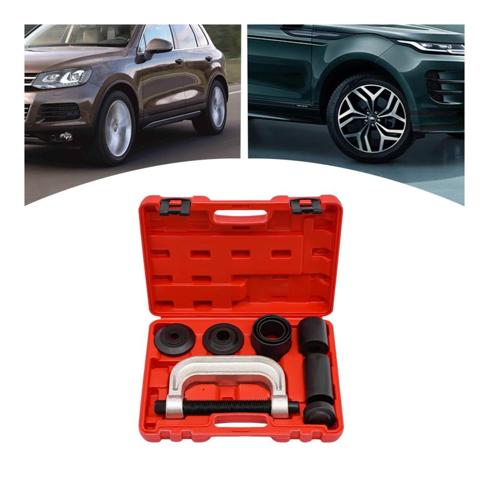 Professionelles 10tlg Kugelgelenk Auto-Tool-Kit | Inkl. 4-in-1 Traggelenk & Kugelgelenk Werkzeug für 2- & 4-Rad-Antrieb | Ideal für KFZ-Werkstätten & Heimwerker | Präzise Reparaturen