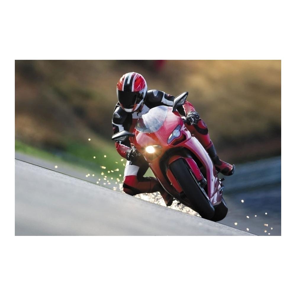Hochwertiger Rahmen-Schutz für Yamaha R7 YZFR7 YZF-R7 R 7 2021–2023. Stoßdämpfende Schieber in Schwarz. Idealer Schutz für Ihr Motorrad