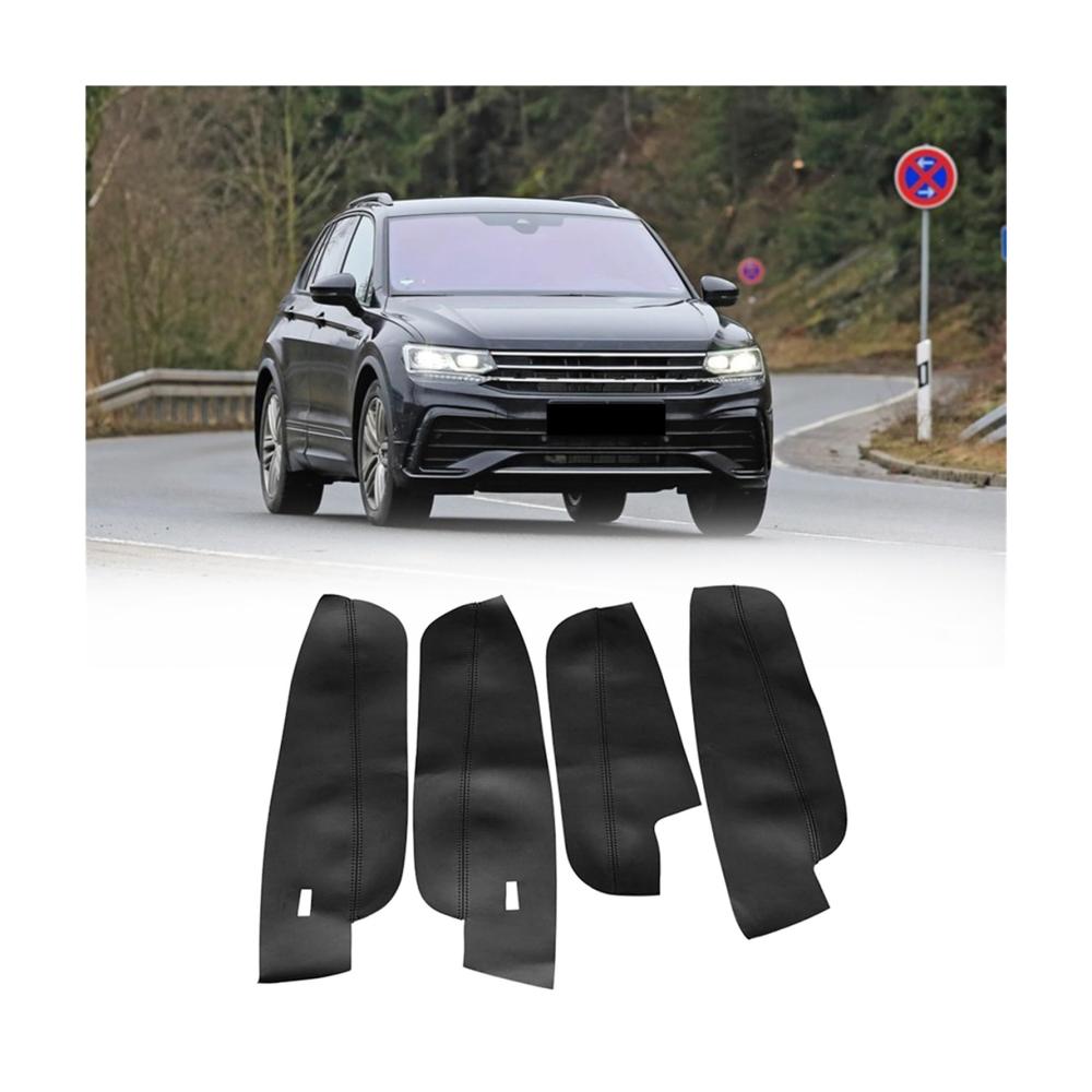 Erhöhen Sie den Komfort und den Schutz Ihres Autos mit 4Pcs Mikrofaser-Leder Türarmlehnenabdeckungen für TIG&UAN 2017-2019. Stilvolles Design für einen luxuriösen Innenraum